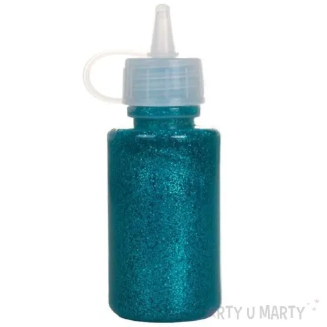 klej z brokatem diy turkusowy czakos 40 ml