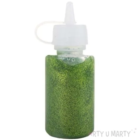 klej z brokatem diy zielony jasny czakos 40 ml