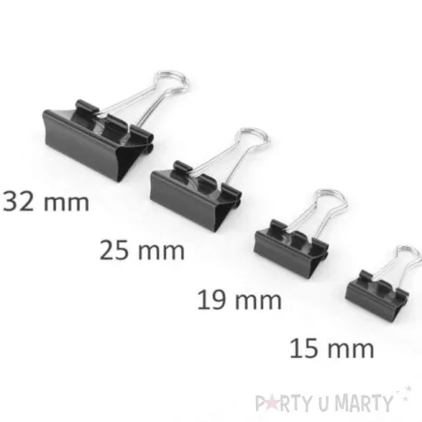 klip biurowy classic 51 mm czarny d rect 12 szt