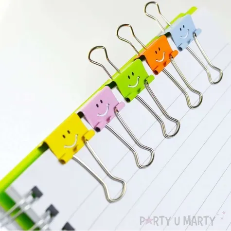 klip biurowy zabawne minki 25 mm mix deli 48 szt