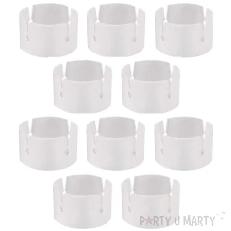 klips do laczenia balonow bialy jix 10 szt