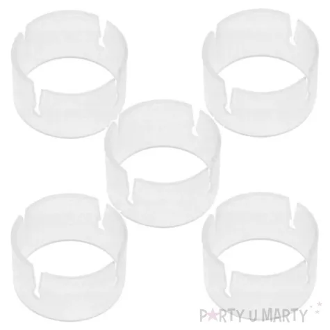 klips do laczenia balonow bialy jix 10 szt