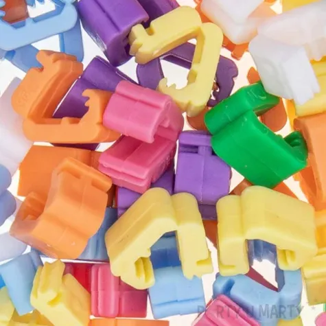 klipsy do zaciskania balonow mix partypal 10 szt