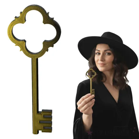 klucz do lania wosku deluxe stare zloto 13 cm