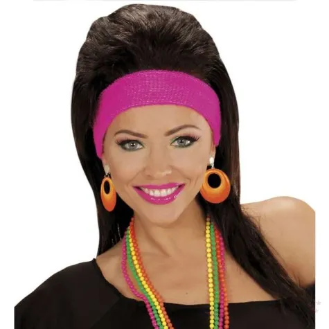 kolczyki kolka neonowe pomaranczowe widmann