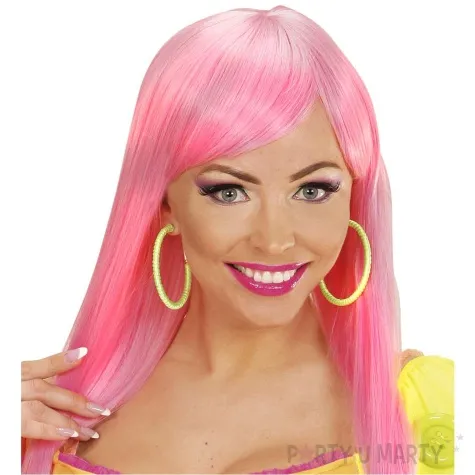 kolczyki neonowe spiralne polkola zielony widmann 2 szt