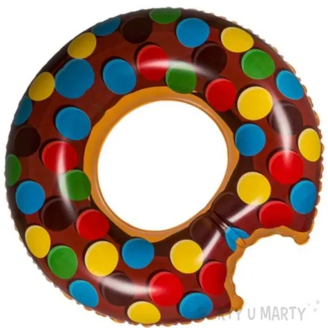 kolo do plywania nadgryziony donut xl mix ootb 119cm