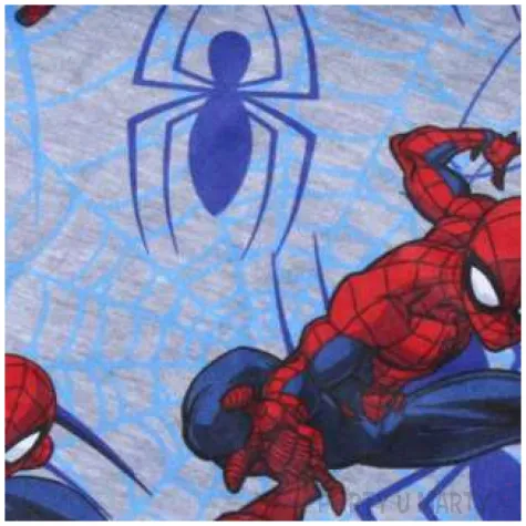 komin spiderman czlowiek pajak niebieski cerda