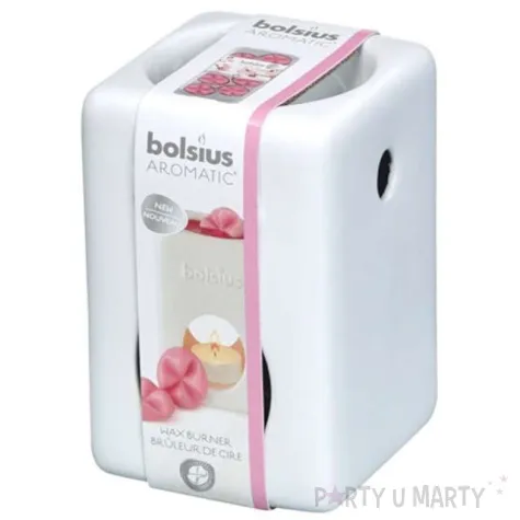 kominek ceramiczny creations aromatic bialy kwadrat bolsius