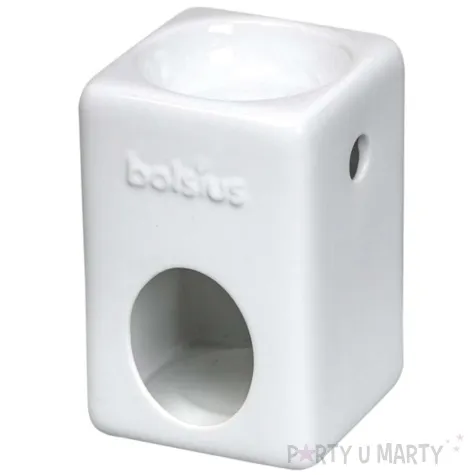 kominek ceramiczny creations aromatic bialy kwadrat bolsius