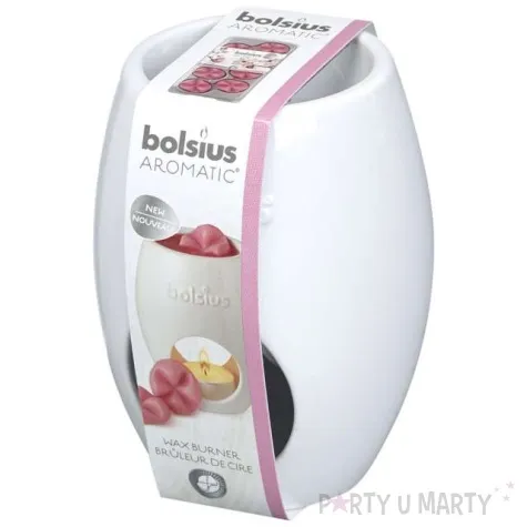 kominek ceramiczny creations aromatic bialy owal bolsius