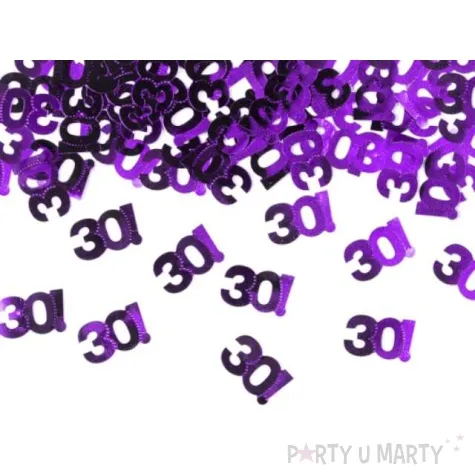 konfetti 30 fioletowe 30 g