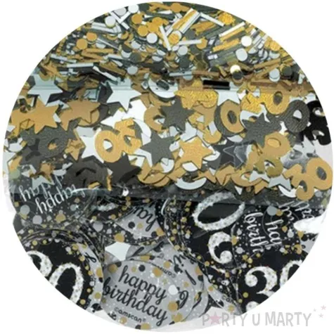 konfetti 30 sparkling celebrations gold amscan 34 g