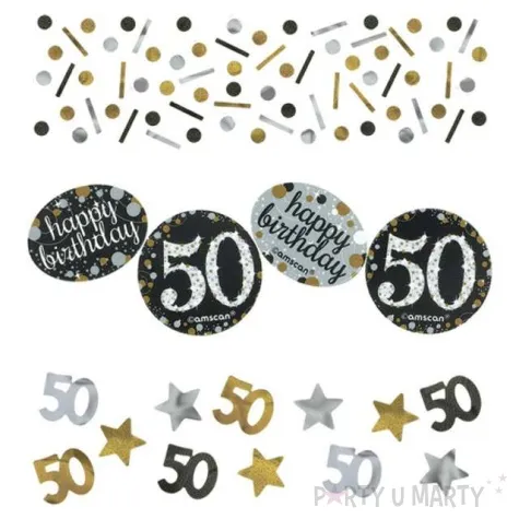 konfetti 50 sparkling celebrations gold amscan 34 g