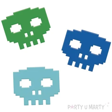 konfetti gamer piksel czaszki unique 57 g