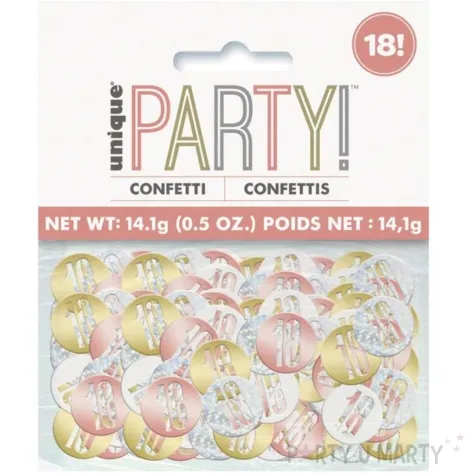 konfetti glitz 18 urodziny unique 141 g