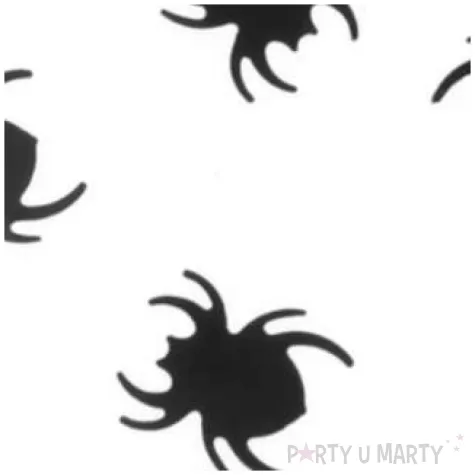 konfetti halloween czarne pajaki partypal 15 g