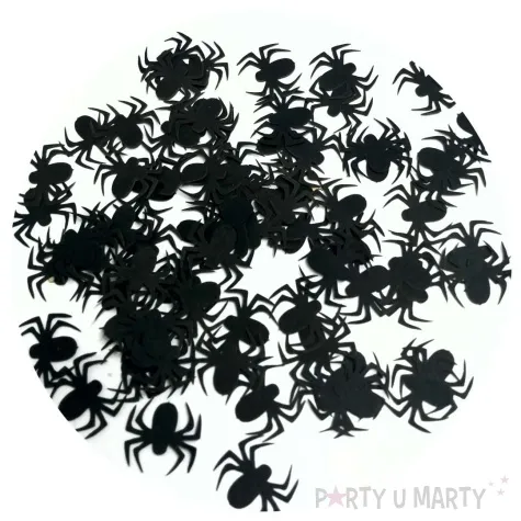 konfetti halloween pajaki czarne 1 opak