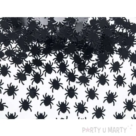 konfetti halloween pajaki czarny partydeco 15g