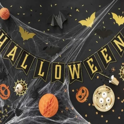 konfetti halloween pomaranczowe dynie partypal 15 g