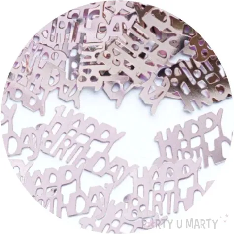 konfetti happy birthday zloty roz partypal 15 g