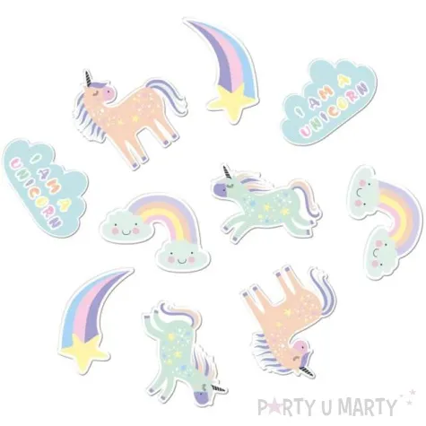 konfetti jednorozce folat 45 szt