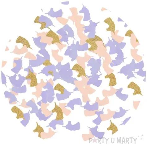 konfetti jednorozec unicorn mix godan 100 szt