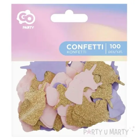 konfetti jednorozec unicorn mix godan 100 szt