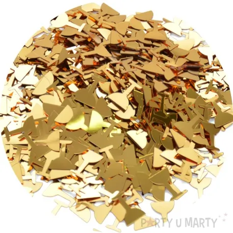 konfetti kieliszki zloty arpex 15g
