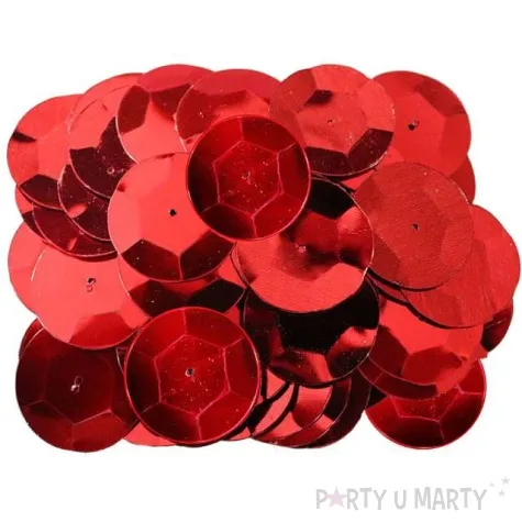 konfetti koleczka czerwone titanum 14 g