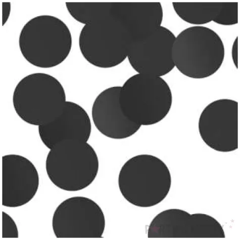 konfetti koleczka godan czarny 1 5 cm 18 g