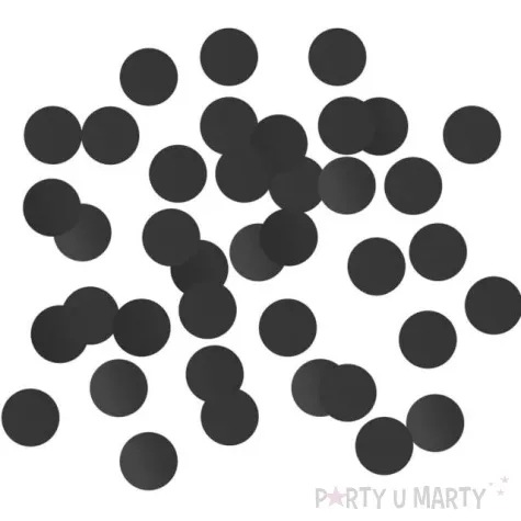 konfetti koleczka godan czarny 1 5 cm 18 g