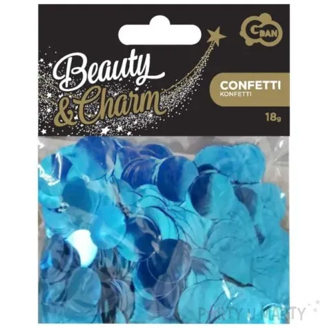 konfetti koleczka godan turkusowe 1 5 cm 18 g