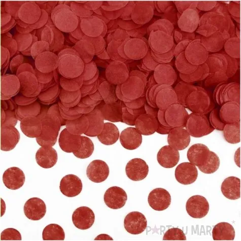 konfetti kolka czerwony partydeco 15g
