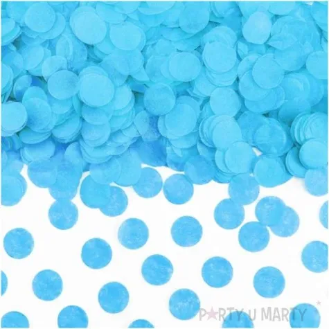 konfetti kolka niebieski partydeco 15g