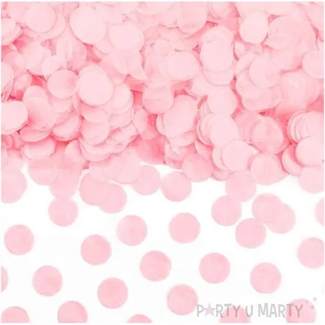 konfetti kolka rozowy jasny partydeco 15g
