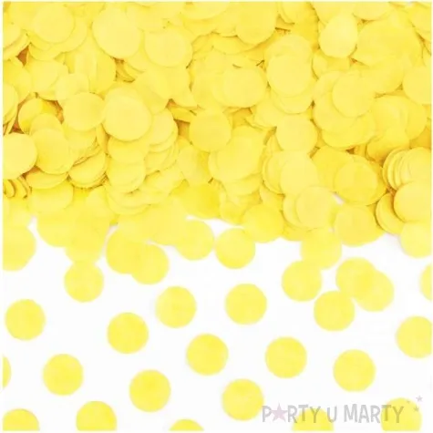 konfetti kolka zolty partydeco 15g