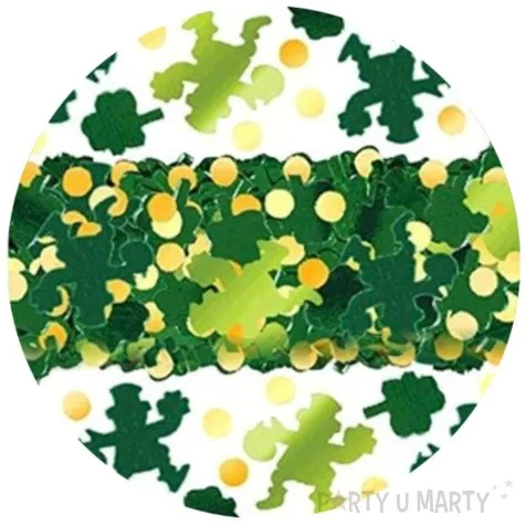 konfetti koniczyna mix amscan 70g