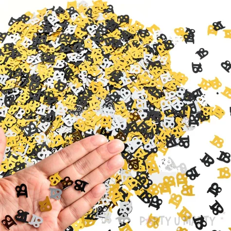 konfetti liczba 18 glamour godan 18 g