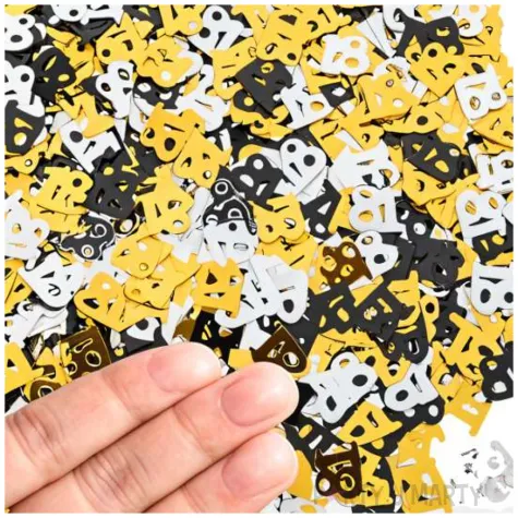 konfetti liczba 18 glamour godan 18 g