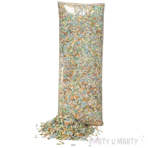 konfetti mega paka papierowe mix ptitclown 1 kg