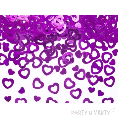 konfetti metalizowane serca 15 g 1 op