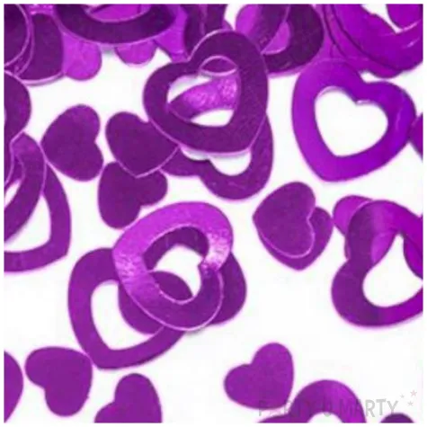 konfetti metalizowane serca 15 g 1 op