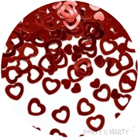 konfetti metalizowane serca 15 g 1 op