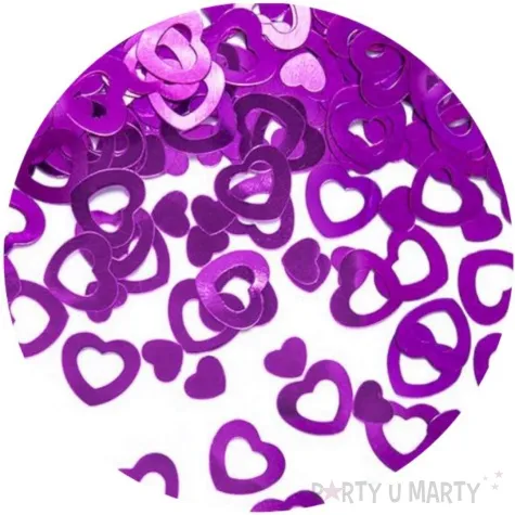 konfetti metalizowane serca 15 g 1 op