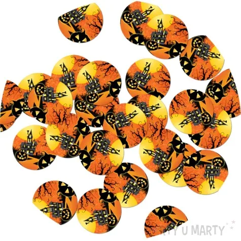 konfetti nawiedzony dom halloween congee 36 szt