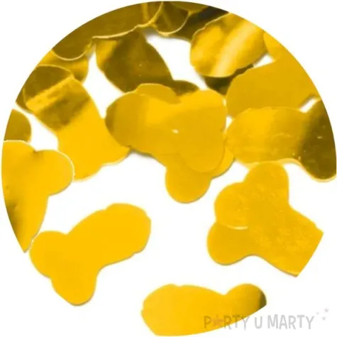 konfetti peniski willy zlote partypal 15 g