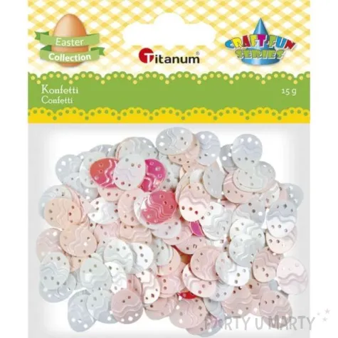 konfetti pisanki z dziurkami titanum 15 g