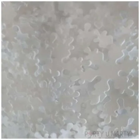 konfetti platki sniegu biale titanum 14 g