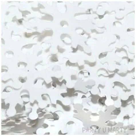 konfetti platki sniegu grube biale titanum 14 g